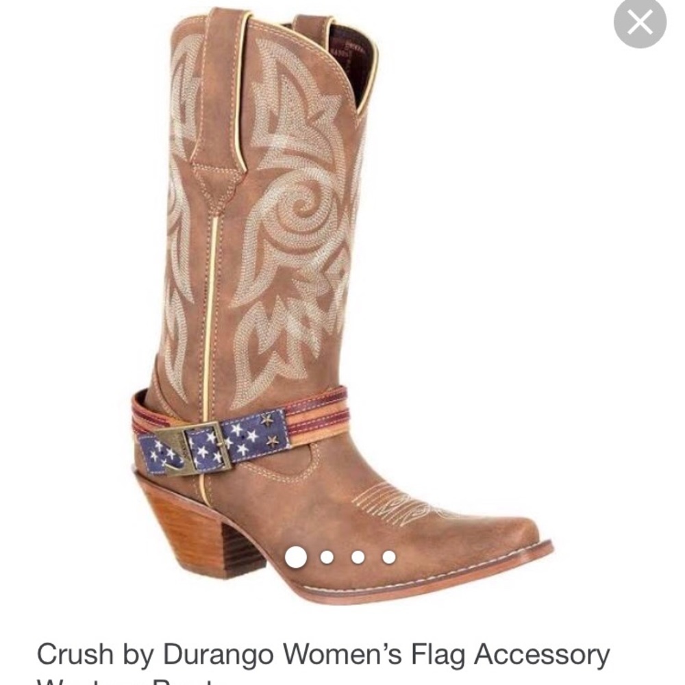 Durango, woman’s cowboy boots worn once